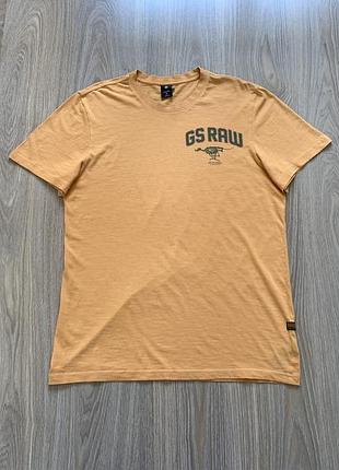 Мужская хлопковая футболка g-star raw