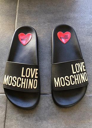 Шльопанці жіночі love moschino 37