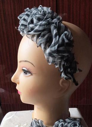 Cтиль бохо, ободок для взрослых,украшение для волос.