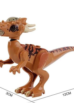 Конструктор динозавр пахицефалозавр jurassic world (для lego/лего легосумісний) пахіцефалозавр юрского периода