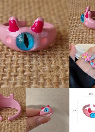 Каблучка кольцо в стилі кідкор монстр