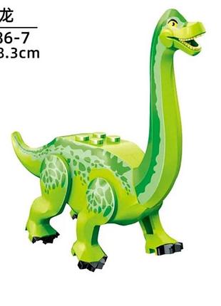 Конструктор динозавр брахиозавр брахіозавр jurassic world (для lego/лего легосумісний) спінозавр