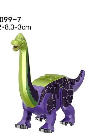 Конструктор динозавр брахиозавр брахіозавр jurassic world (для lego/лего легосумісний) спінозавр
