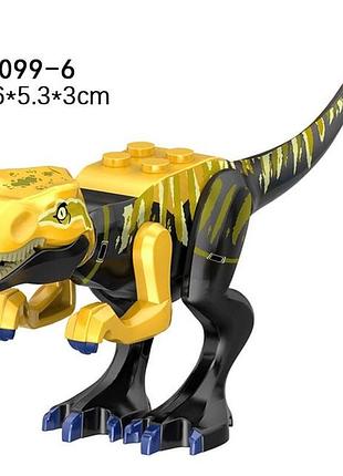 Конструктор динозавр тираннозавр jurassic world (для lego/лего легосумісний) тиранозавр рекс юрского периода