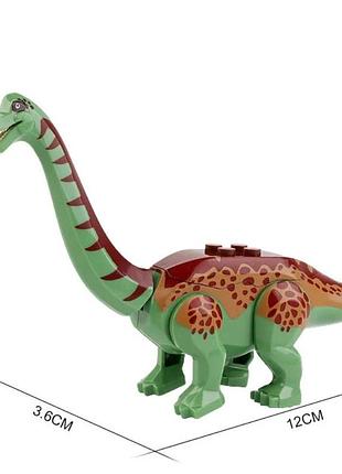 Конструктор динозавр брахиозавр брахіозавр jurassic world (для lego/лего легосумісний) спінозавр