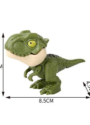 Фігурка динозавр кусачка блакитний  jurassic world раптор тираннозавр рэкс тиранозавр рекс дитинча