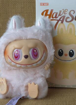М'яка іграшка брелок із монстром лабубу монстры labubu the monsters have a seat аниме-фигурка