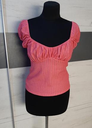 Рожева фотболка розмір м