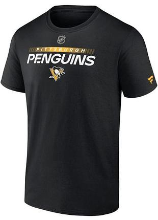 Футболка fanatics nhl pittsburgh penguins authentic pro
