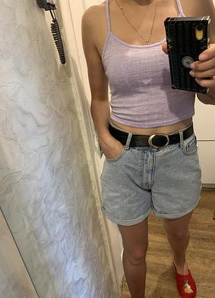 Топ на бретельках