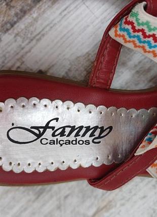 Вьетнамки новые красные р37