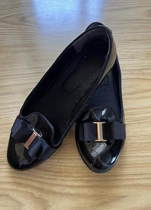 Туфлі балетки шкіра