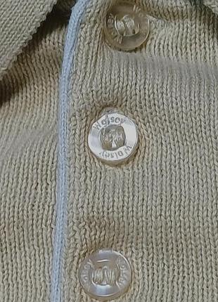 Плечі 55 см wolsey   поло бежевий колір   size l 7