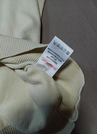 Плечі 55 см wolsey   поло бежевий колір   size l 6