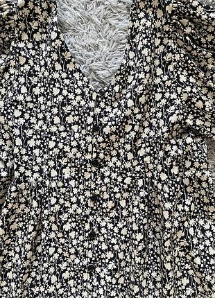 Летнее стильное платье zara 2