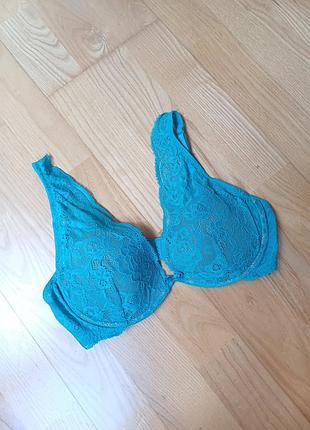 Бирюзовый бюстгальтер intimissimi elena кружевной бюстгальтер бюстик интимисими