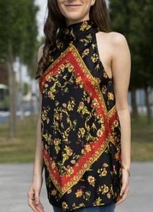 Блуза атласна від  zara 2