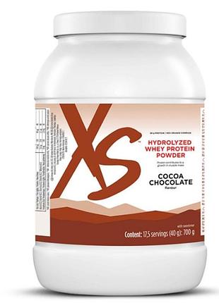 Xs™ гидролизированный протеин молочной сыворотки. вкус шоколада 700г (17,5 порций по 40г) амвей