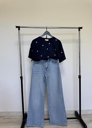 Футболка синя