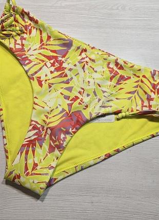 Hunkemoller! яркие женские трусы от купальника, плавки л размер lime green