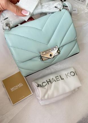Сумка michael kors сесе   .  mini у кольорі tiffany , виключно онигінал !на подарунок , подарок
