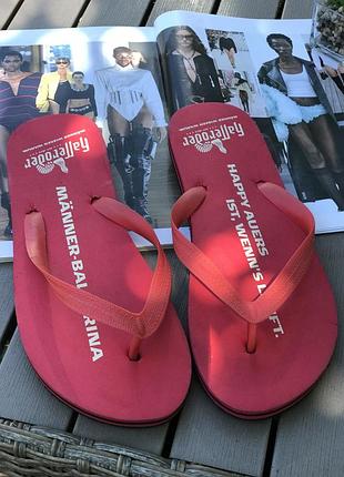 Чоловічі вєтнамки у червоному кольорі