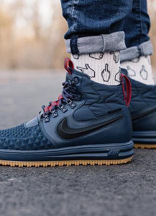 Nike lunar force duckboot blue🆕шикарные кроссовки найк🆕купить наложенный платёж