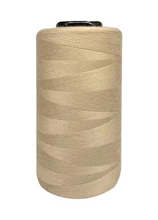 Нитки швейные 40/2 (4000y) цвет бежевый теплый nitex