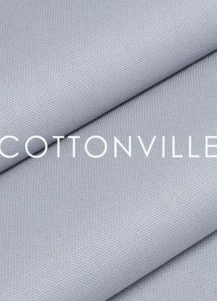 Отрез панамы 100% хлопок cерая 50х180 см