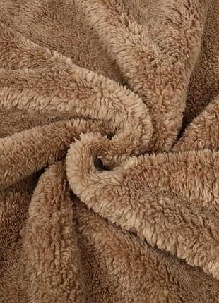 Велсофт коричневый 2-сторонний