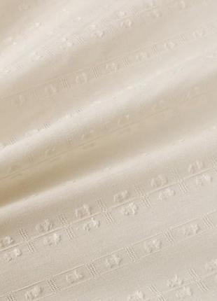 Батист подвійні крапки айворі