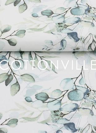 Муслін евкаліпт 160 см (залишок 1.30+0.80 мп)