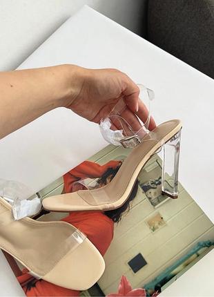 Босоніжки прозорі