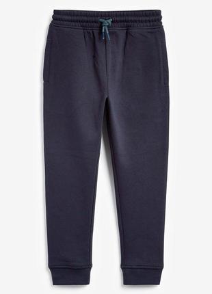 Спортивні штани утеплені темно-сині next 164см