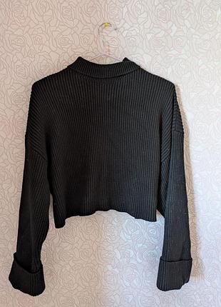 Свитер кроп zara размер m/l