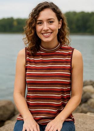 Блузка блуза майка размер 2xl (52)