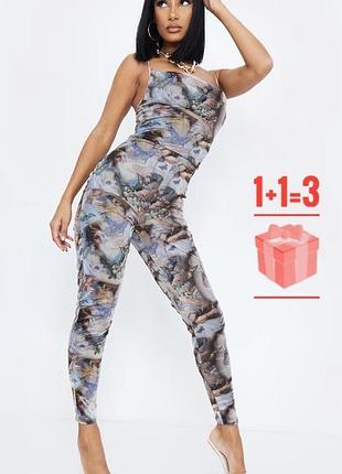 🥰комбінезон в принт plt