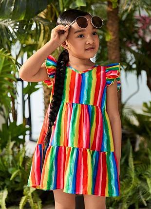 🥰 дитяча сукня у смужку shein 4 роки