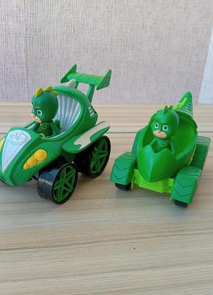 Ігровий набір pj masks gekko mobile vehicle pj masks герої в масках геко та гекомобіль