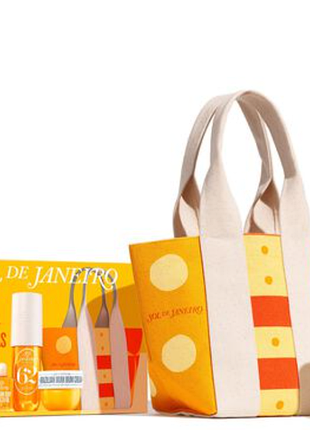 Sol de janeiro the sol tote + body essentials набір засобів по догляду за тілом