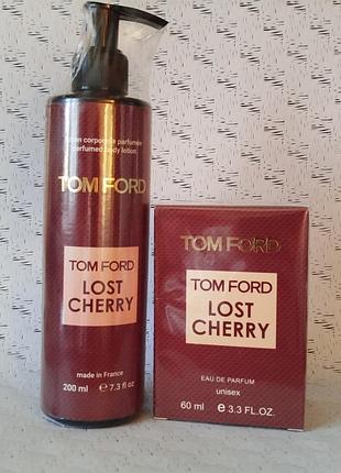 Подарочный набор lost cherry парфюмированный лосьон для тела 200 мл + парфюм 60 мл