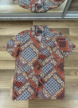 Чоловіча гавайка гавайська сорочка з коротким рукавом на літо primark