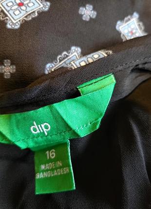 Плaтье  dip в геометрический принт 4