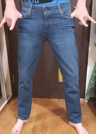 Джинсы рванки длина 101 см талия 38см размер 27