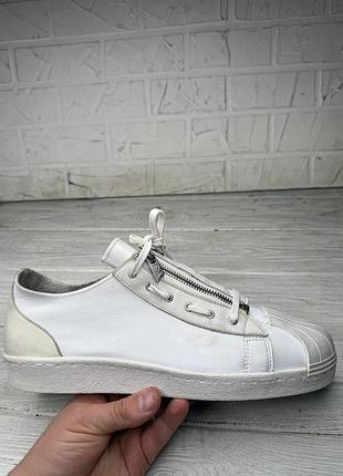 Кроссовки  adidas y-3 super zip white yohji yamamoto