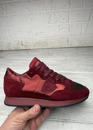 Красивые кроссовки philippe model made in italy