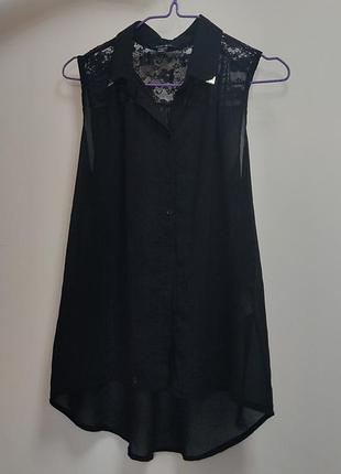 Блуза без рукавів, з відкритими плечима amisu