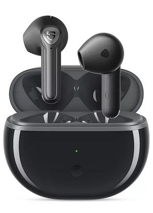 Навушники soundpeats air3 deluxe black бездротові bluetooth вкладиші aptx tws чорні