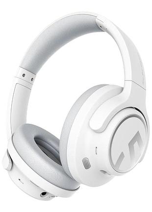 Навушники soundpeats space white бездротові bluetooth білі з микрофоном