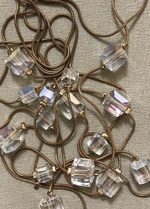 Намисто базель  з гірним кришталем вінтаж